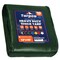 Tarpco Safety Heavy Duty Tarp, 16 ft L x 0.5 mm H x 12 ft W, 10 Mil, Green/Black, Polyethylene TS-153-12X16 - alternate 1